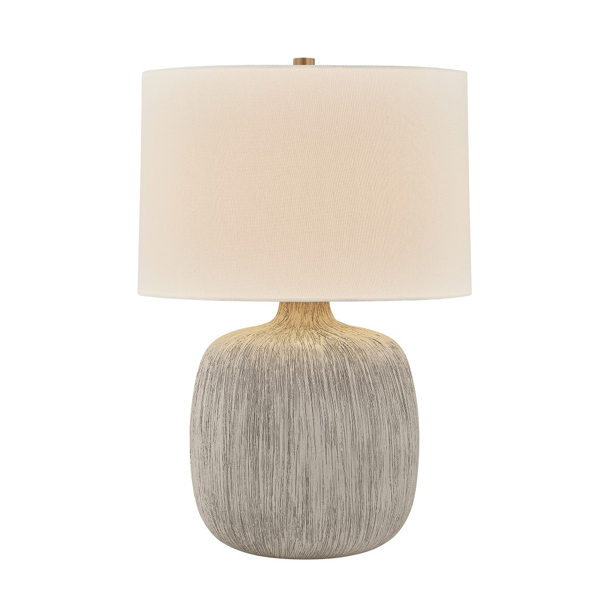 Troy Lighting - PTL3124-PBR/CSE - One Light Table Lamp - Keagan - Patina Brass