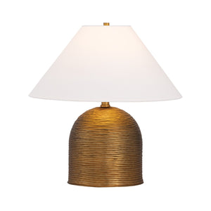 Troy Lighting - PTL3520-PBR - One Light Table Lamp - Arvin - Patina Brass