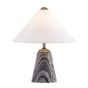 Troy Lighting - PTL5024-PBR - One Light Table Lamp - Millbrae - Patina Brass