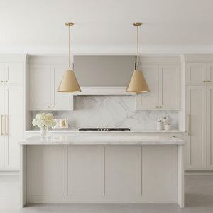 Visual Comfort Studio - 6585101-848 - One Light Pendant - Gordon - Satin Brass