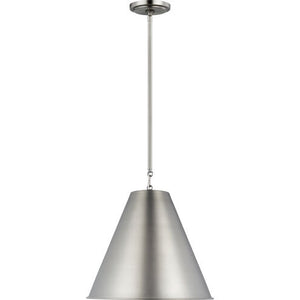 Visual Comfort Studio - 6585101-965 - One Light Pendant - Gordon - Antique Brushed Nickel