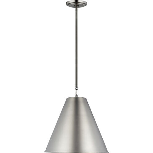 Visual Comfort Studio - 6585101-965 - One Light Pendant - Gordon - Antique Brushed Nickel