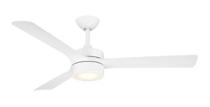 Progress Lighting - P250123-28M-30 - 52" Ceiling Fan - Axion II - Matte White