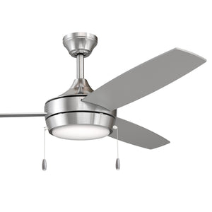 Progress Lighting - P250124-009-30 - 52" Ceiling Fan - Nolyn - Brushed Nickel