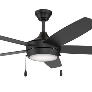 Progress Lighting - P250125-31M-30 - 52" Ceiling Fan - Nolyn V - Matte Black