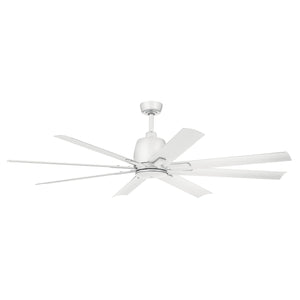 Kichler - 310265MWH - 65" Ceiling Fan - Breda - Matte White