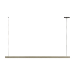 Visual Comfort Modern - MDLS79727BHC - LED Linear Chandelier - Lino - Honed Concrete