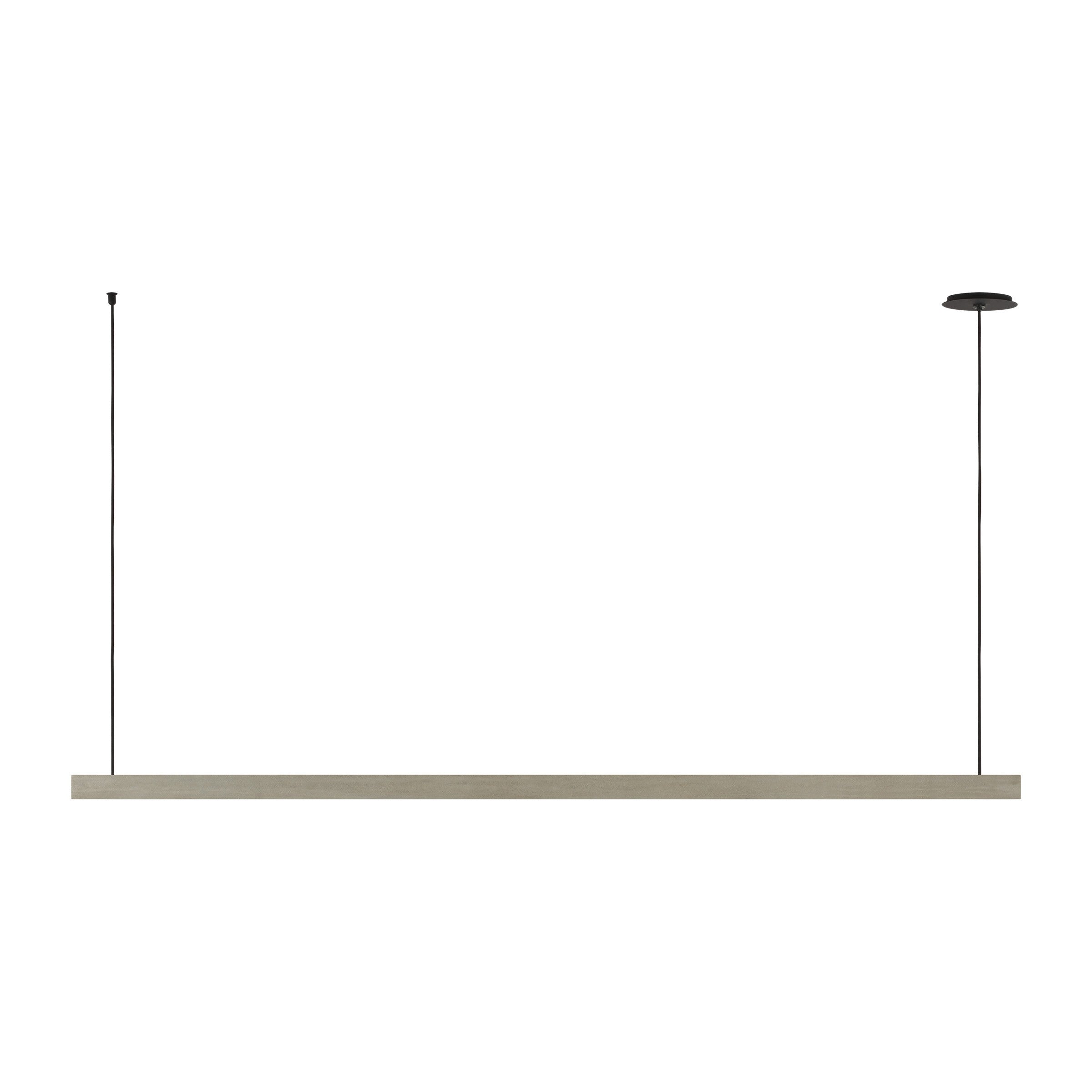 Visual Comfort Modern - MDLS79827BHC - LED Linear Chandelier - Lino - Honed Concrete