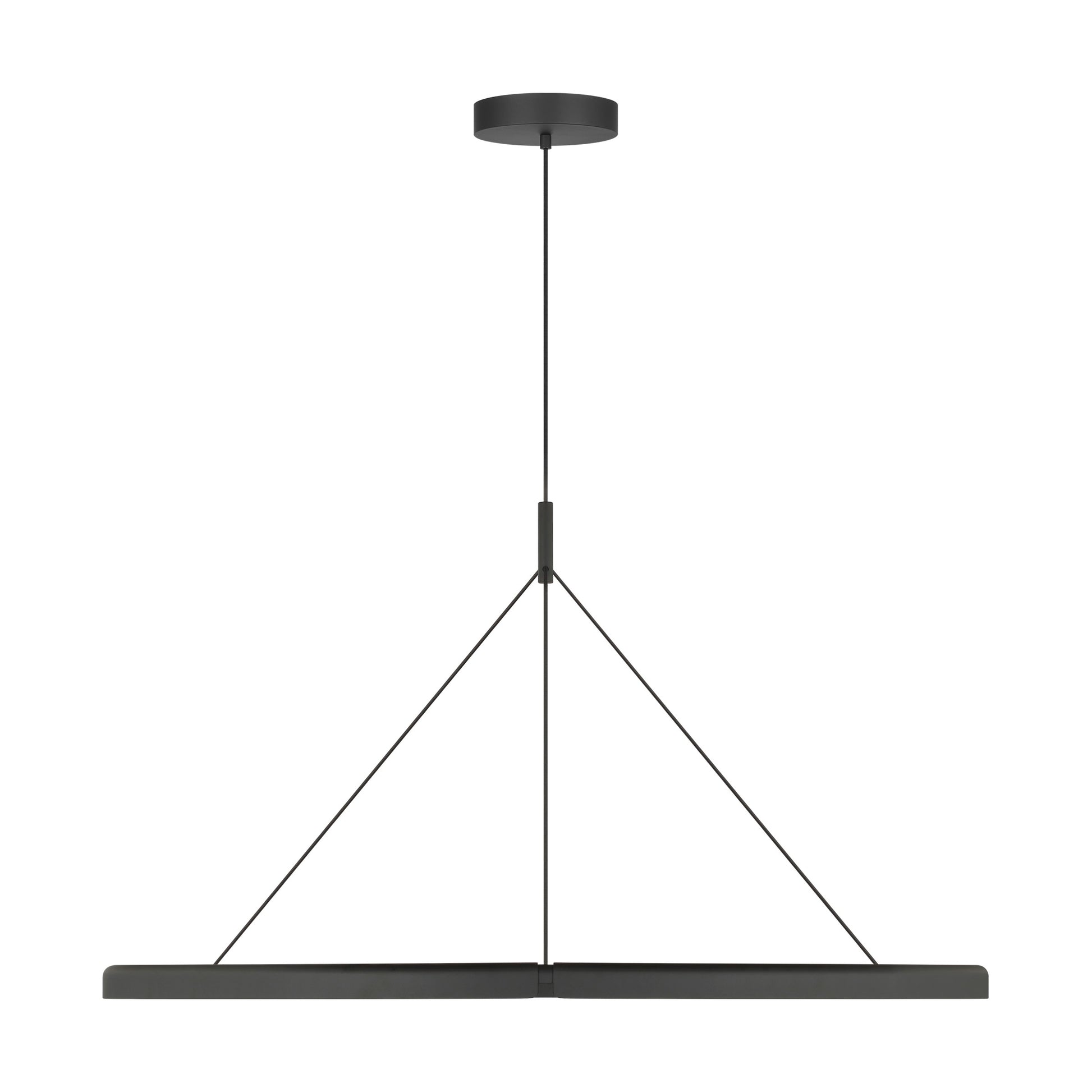 Visual Comfort Modern - PBCH80527B - LED Chandelier - Cloak - Nightshade Black