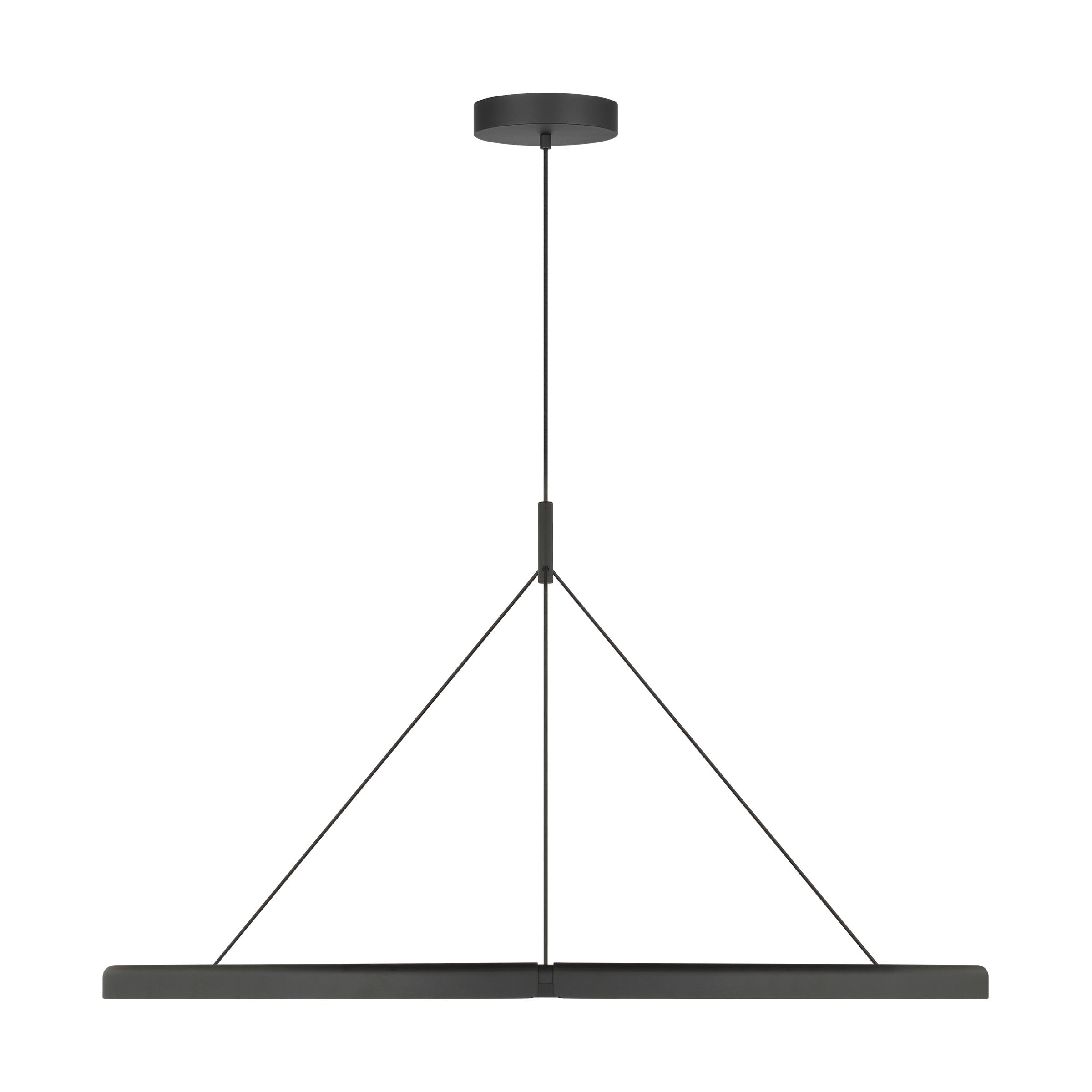 Visual Comfort Modern - PBCH80527B - LED Chandelier - Cloak - Nightshade Black