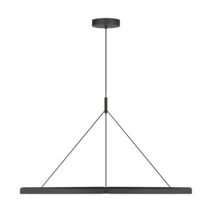 Visual Comfort Modern - PBCH80527B - LED Chandelier - Cloak - Nightshade Black