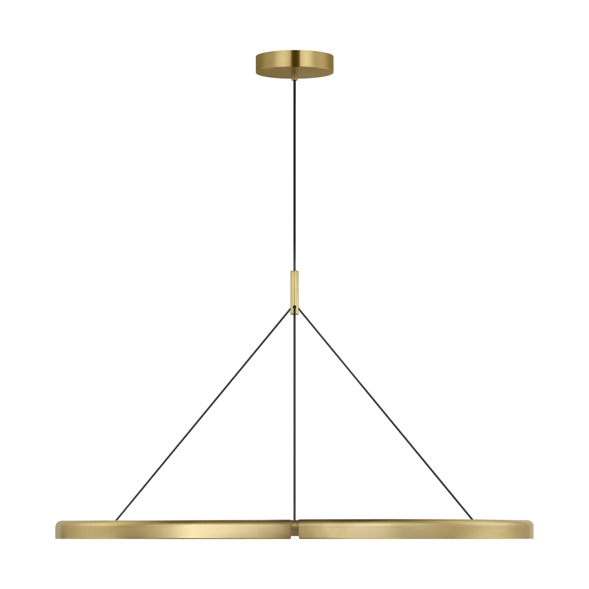 Visual Comfort Modern - PBCH80527HAB - LED Chandelier - Cloak - Hand-Rubbed Antique Brass