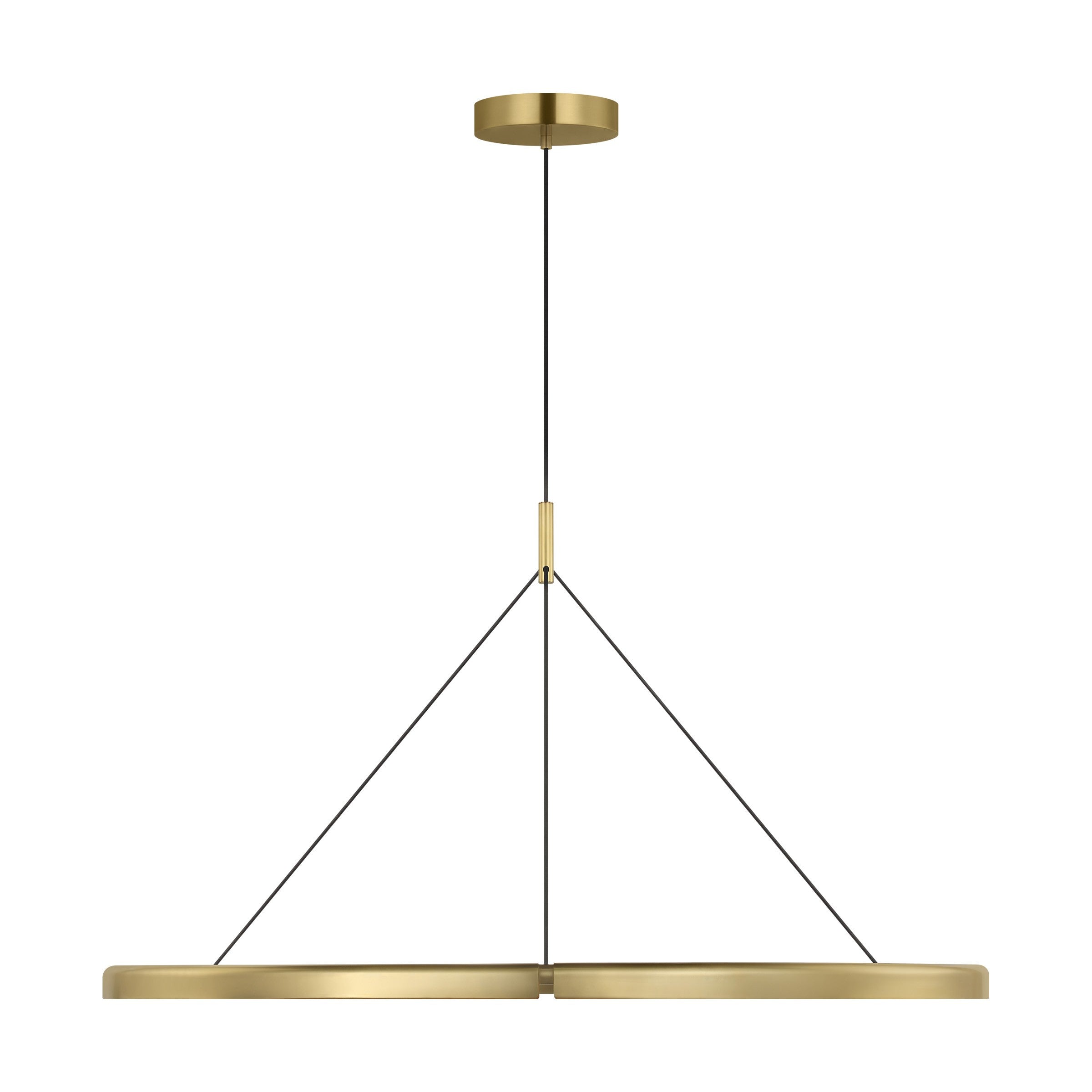 Visual Comfort Modern - PBCH80527HAB - LED Chandelier - Cloak - Hand-Rubbed Antique Brass