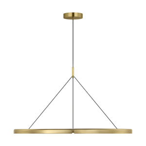 Visual Comfort Modern - PBCH80527HAB - LED Chandelier - Cloak - Hand-Rubbed Antique Brass