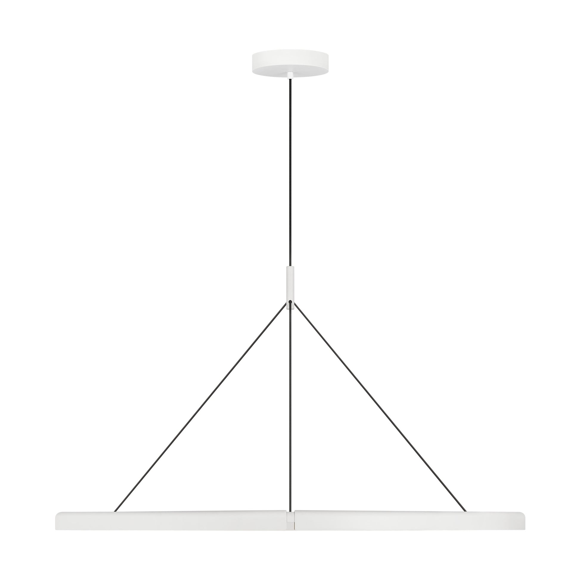 Visual Comfort Modern - PBCH80527MW - LED Chandelier - Cloak - Matte White