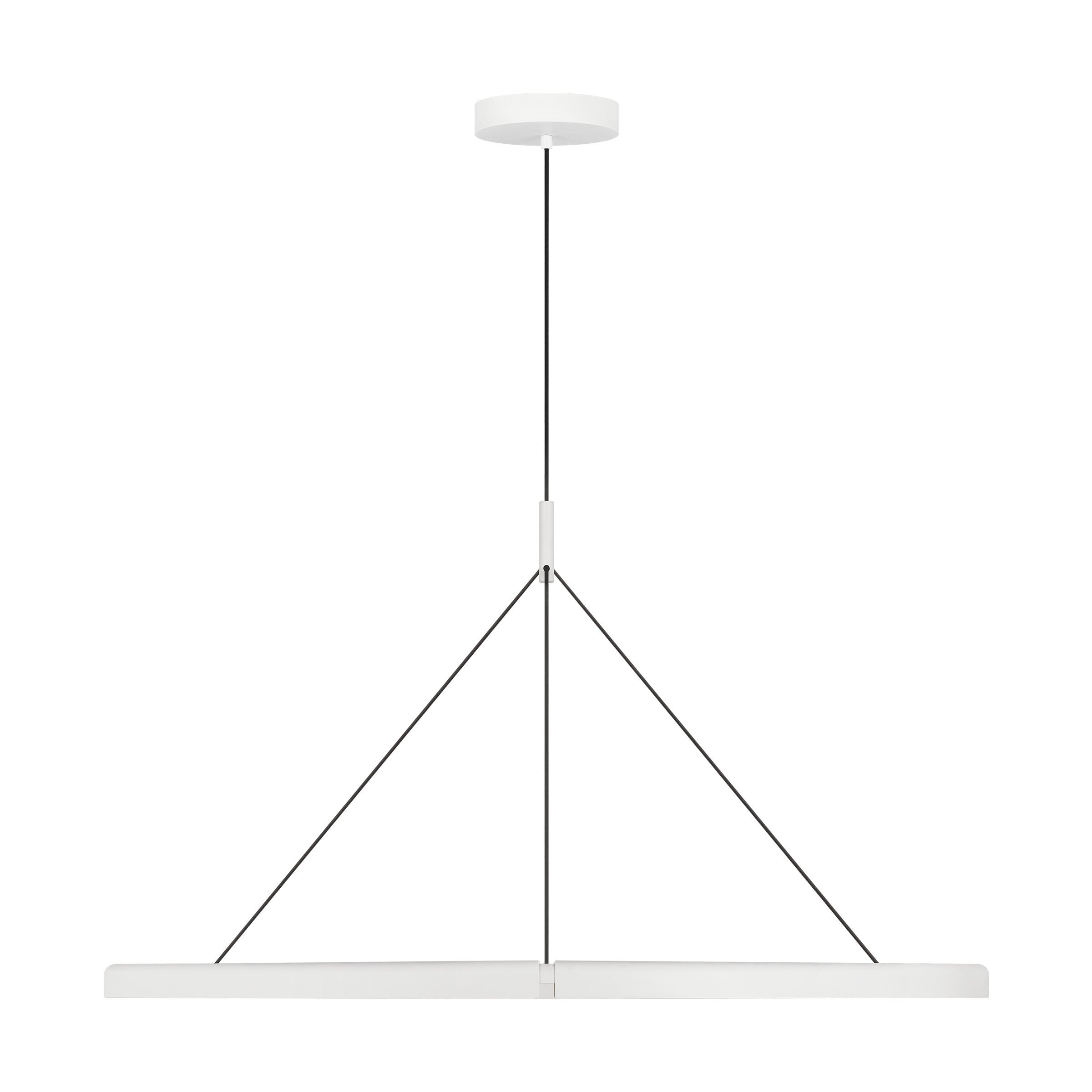 Visual Comfort Modern - PBCH80527MW - LED Chandelier - Cloak - Matte White