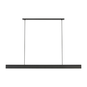 Visual Comfort Modern - PBLS79927B - LED Linear Chandelier - Cloak - Nightshade Black