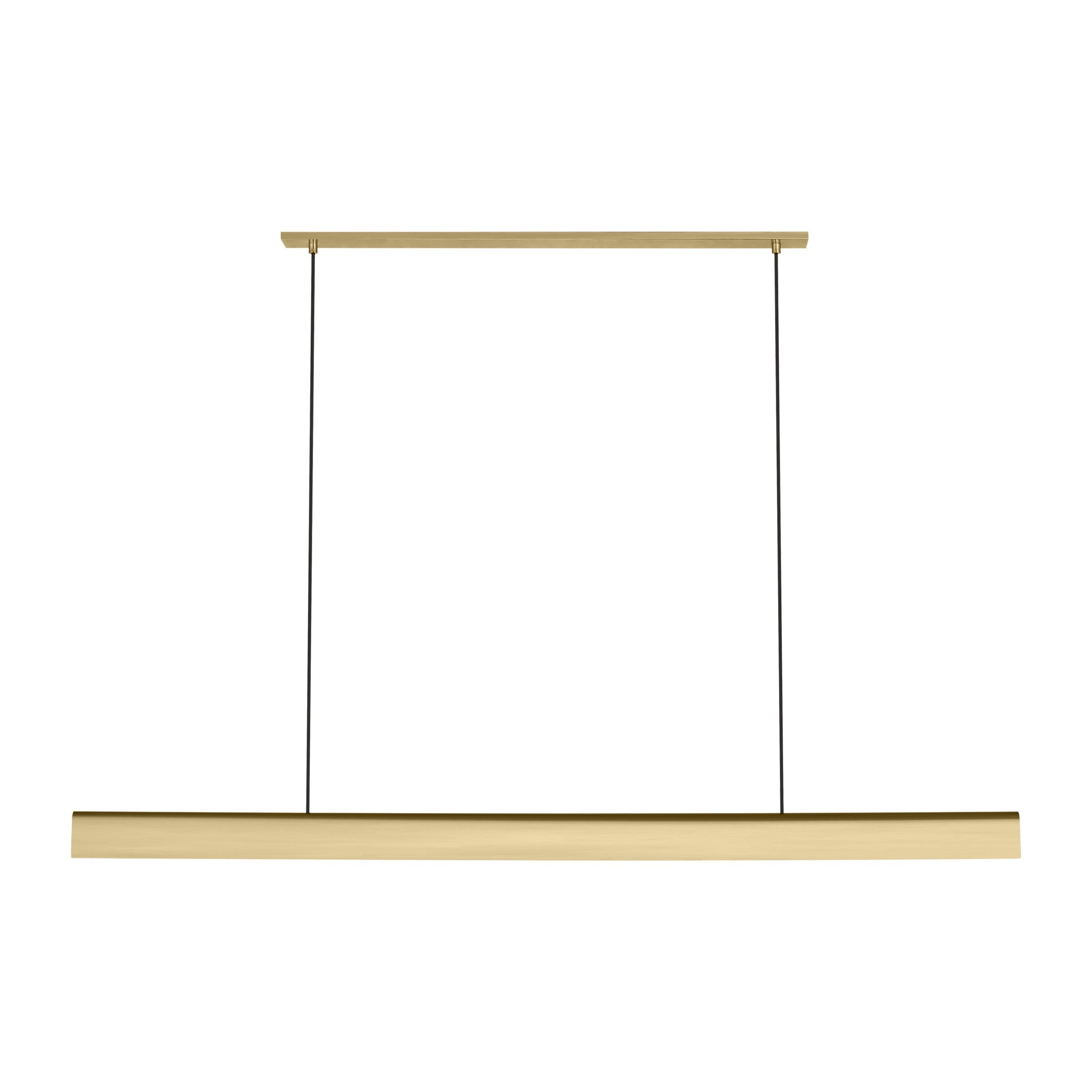 Visual Comfort Modern - PBLS79927HAB - LED Linear Chandelier - Cloak - Hand-Rubbed Antique Brass
