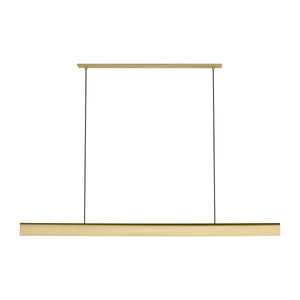 Visual Comfort Modern - PBLS79927HAB - LED Linear Chandelier - Cloak - Hand-Rubbed Antique Brass