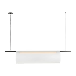 Visual Comfort Modern - PBLS80827BEG - LED Linear Chandelier - Trace - Nightshade Black