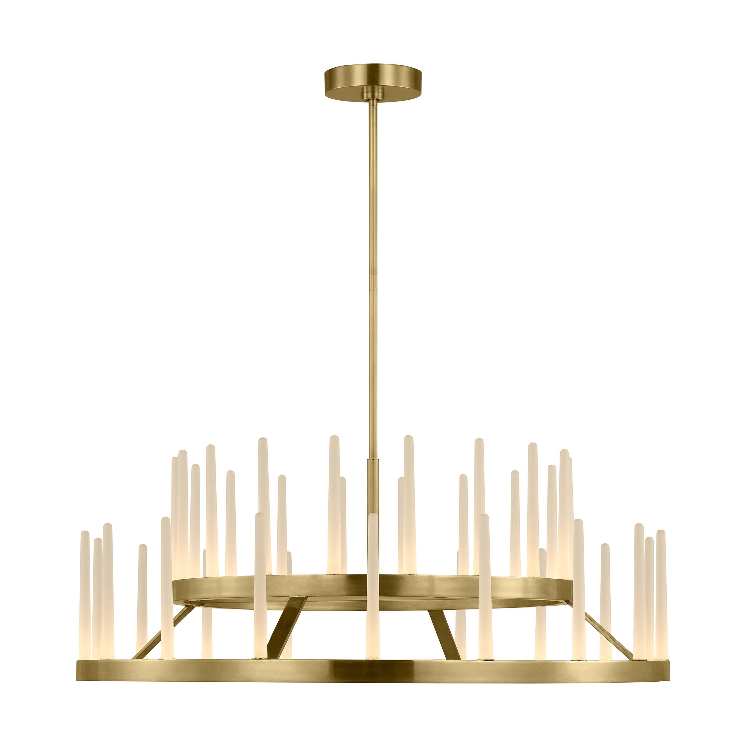 Visual Comfort Modern - SLCH81022HABEG - LED Chandelier - Sagrada - Hand-Rubbed Antique Brass