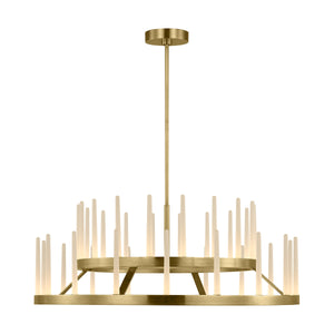 Visual Comfort Modern - SLCH81022HABEG - LED Chandelier - Sagrada - Hand-Rubbed Antique Brass