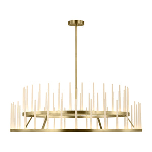 Visual Comfort Modern - SLCH81222HABEG - LED Chandelier - Sagrada - Hand-Rubbed Antique Brass