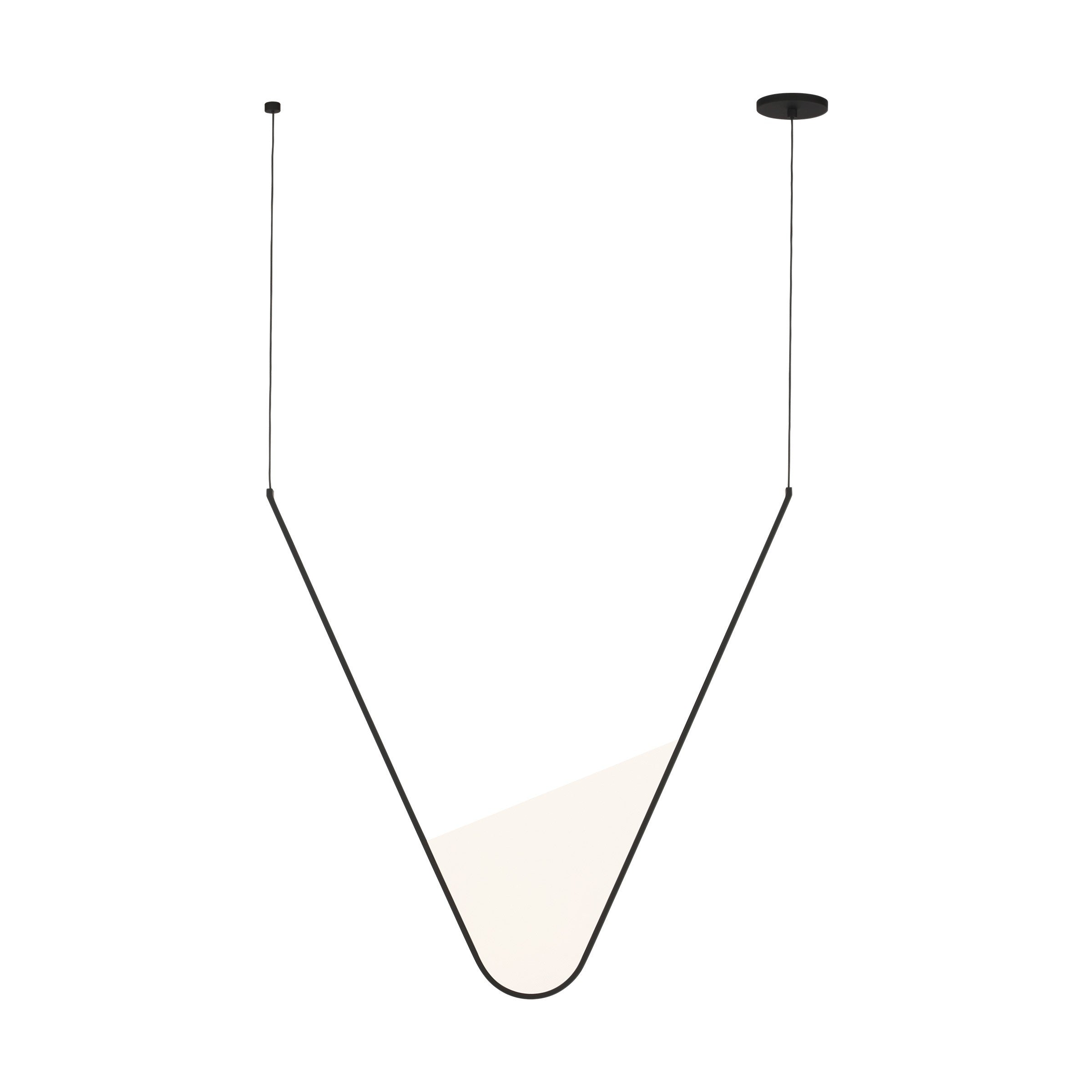 Visual Comfort Modern - SLCH836SCTB - LED Chandelier - Mizu - Nightshade Black