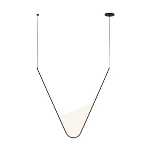 Visual Comfort Modern - SLCH836SCTB - LED Chandelier - Mizu - Nightshade Black