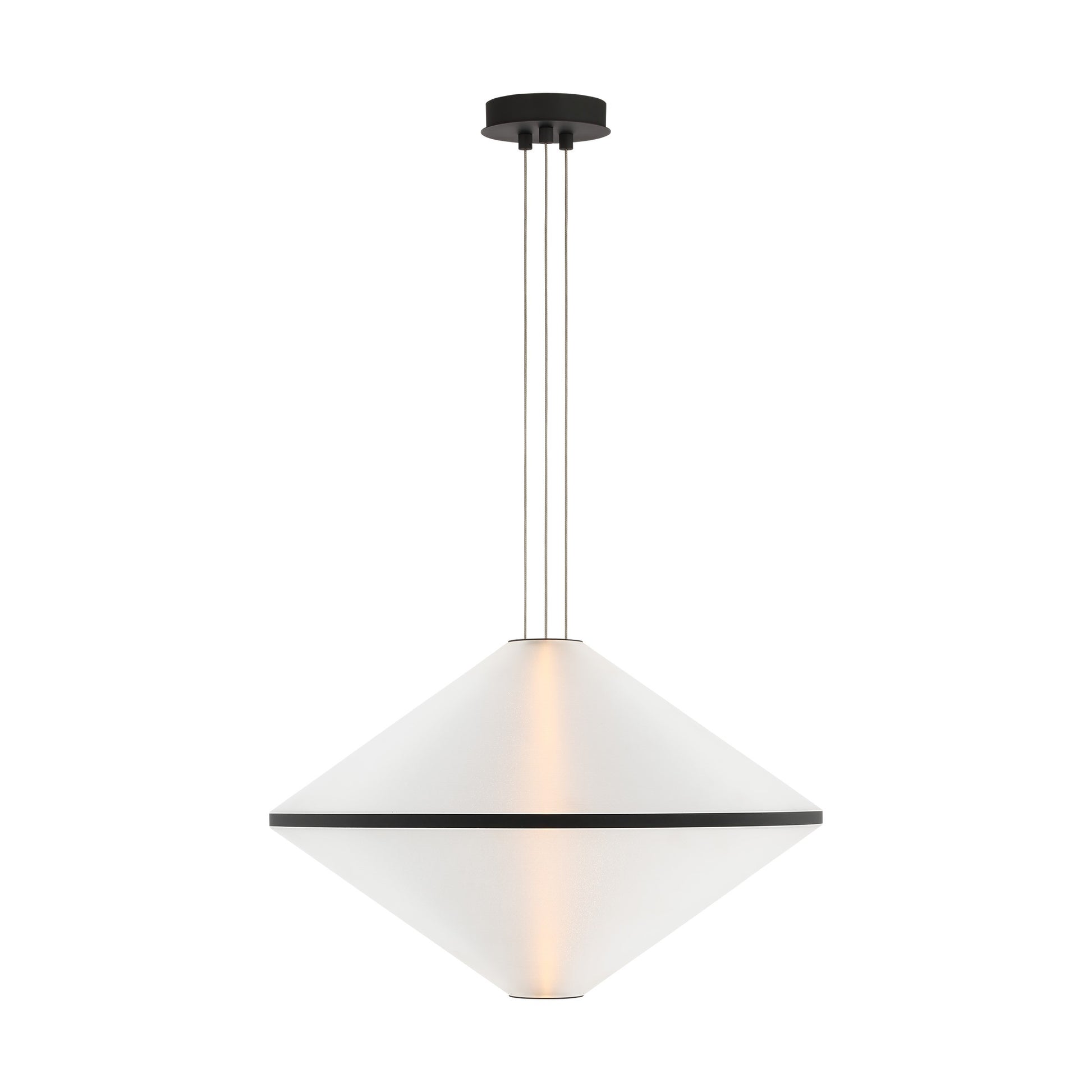 Visual Comfort Modern - SLPD764SCTBOA - LED Pendant - Bicono - Nightshade Black
