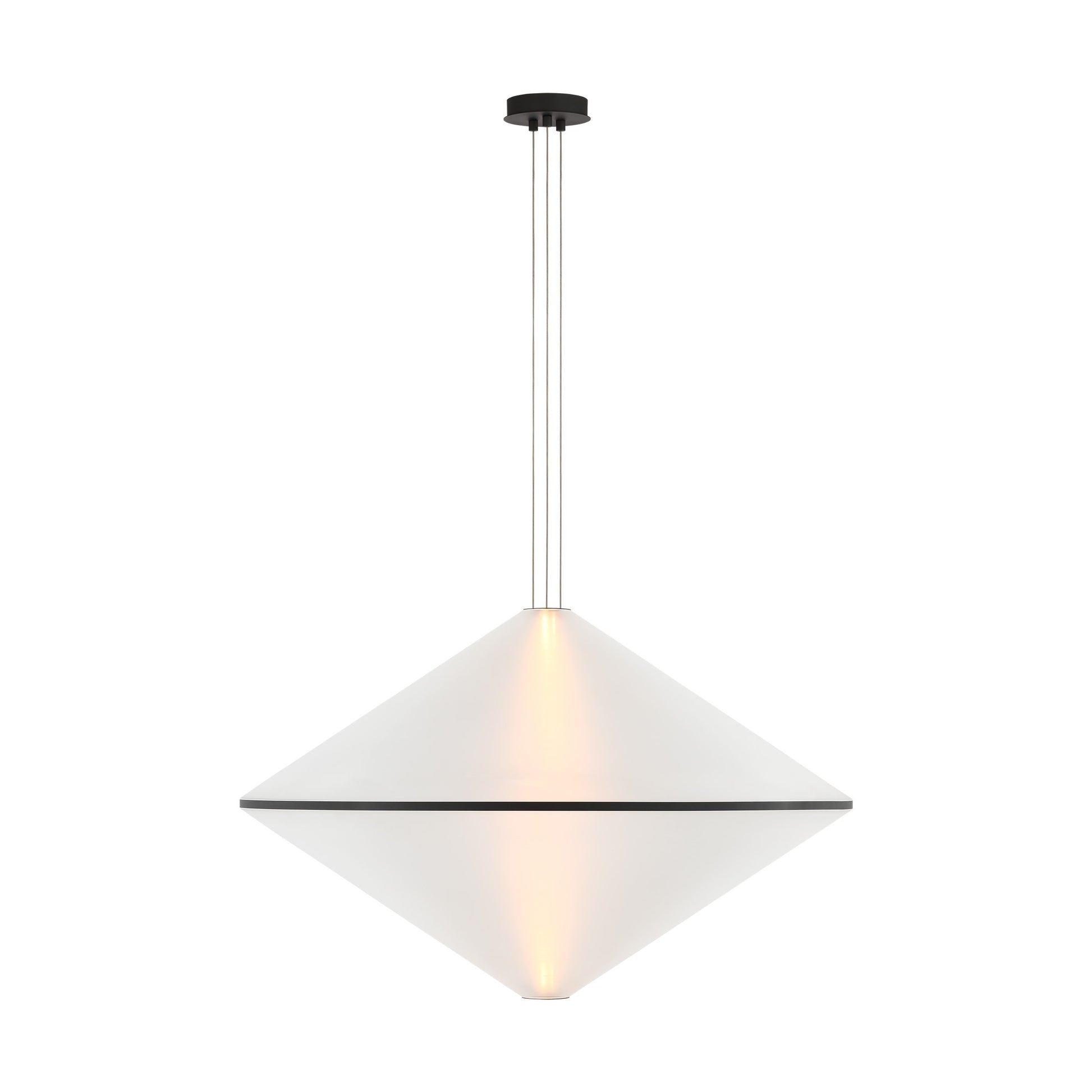 Visual Comfort Modern - SLPD765SCTBOA - LED Pendant - Bicono - Nightshade Black