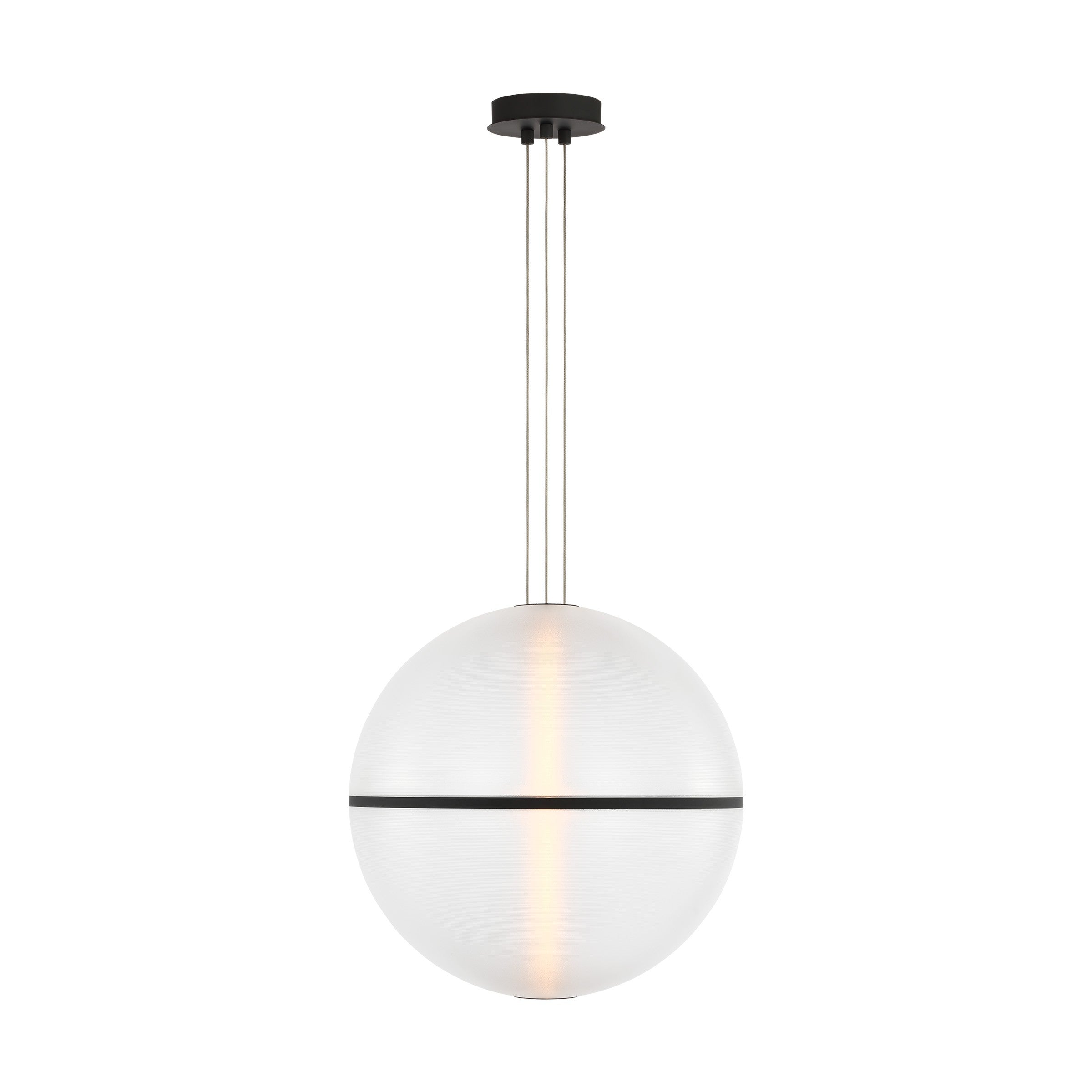 Visual Comfort Modern - SLPD841SCTBOA - LED Pendant - Bicono Round - Nightshade Black