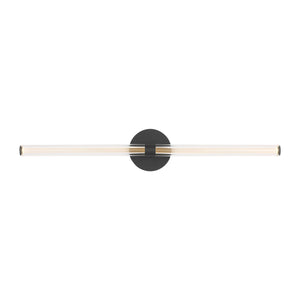 Visual Comfort Modern - SLV84327BCA - LED Vanity - Reiya Round - Nightshade Black