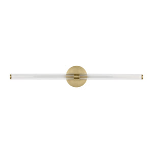 Visual Comfort Modern - SLV84327HABCA - LED Vanity - Reiya Round - Hand-Rubbed Antique Brass