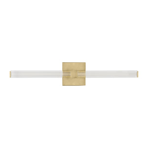 Visual Comfort Modern - SLV84627HABCA - LED Vanity - Reiya Square - Hand-Rubbed Antique Brass