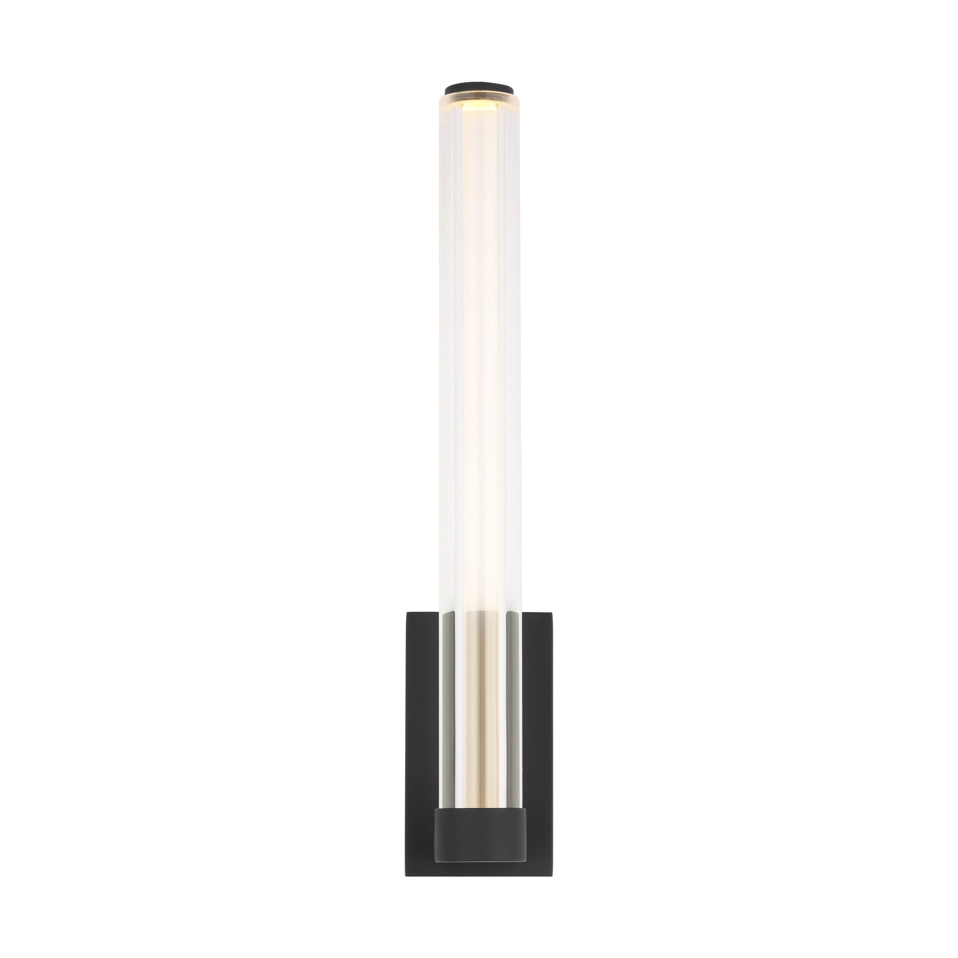 Visual Comfort Modern - SLWS84527BCA - LED Wall Sconce - Reiya Round - Nightshade Black