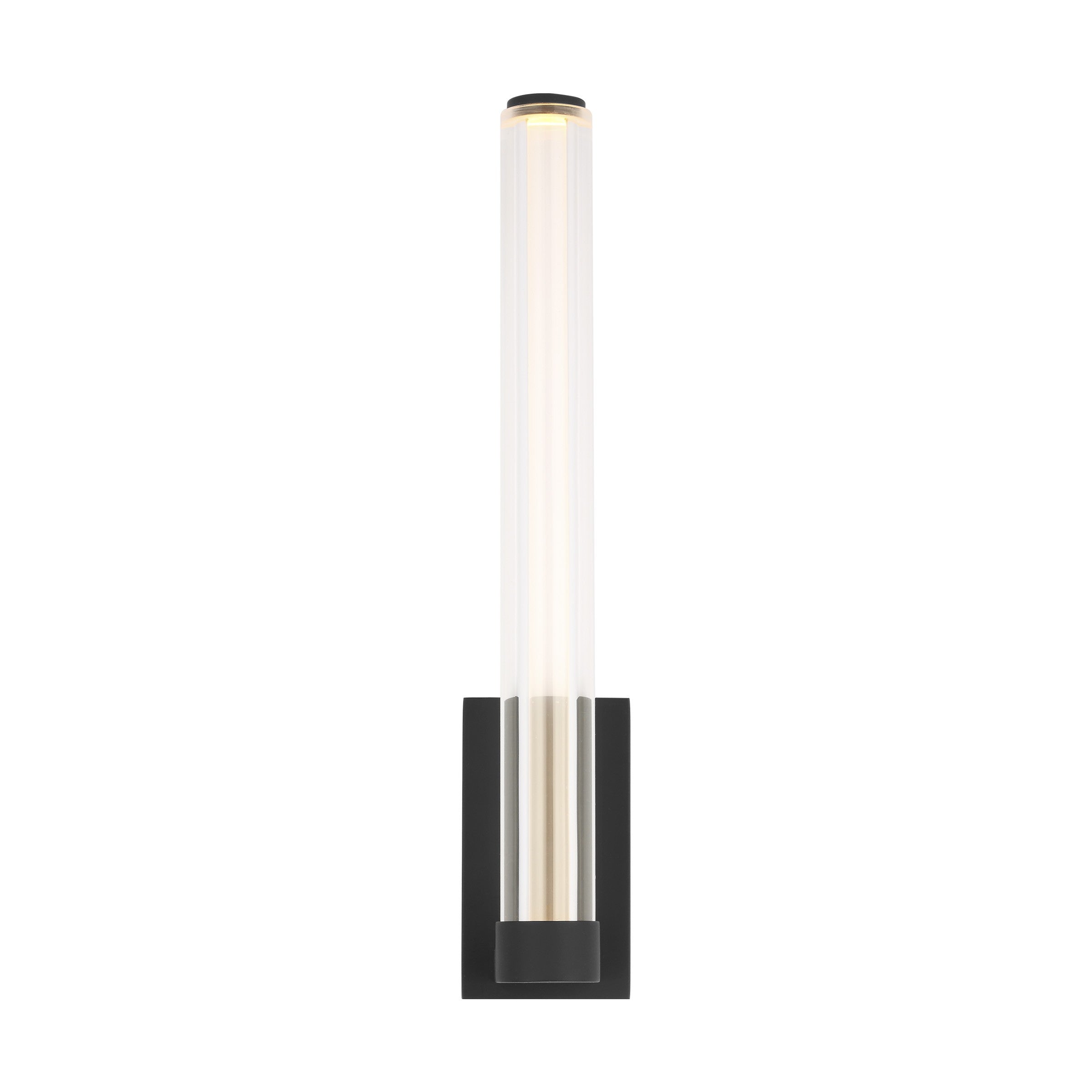 Visual Comfort Modern - SLWS84527BCA - LED Wall Sconce - Reiya Round - Nightshade Black