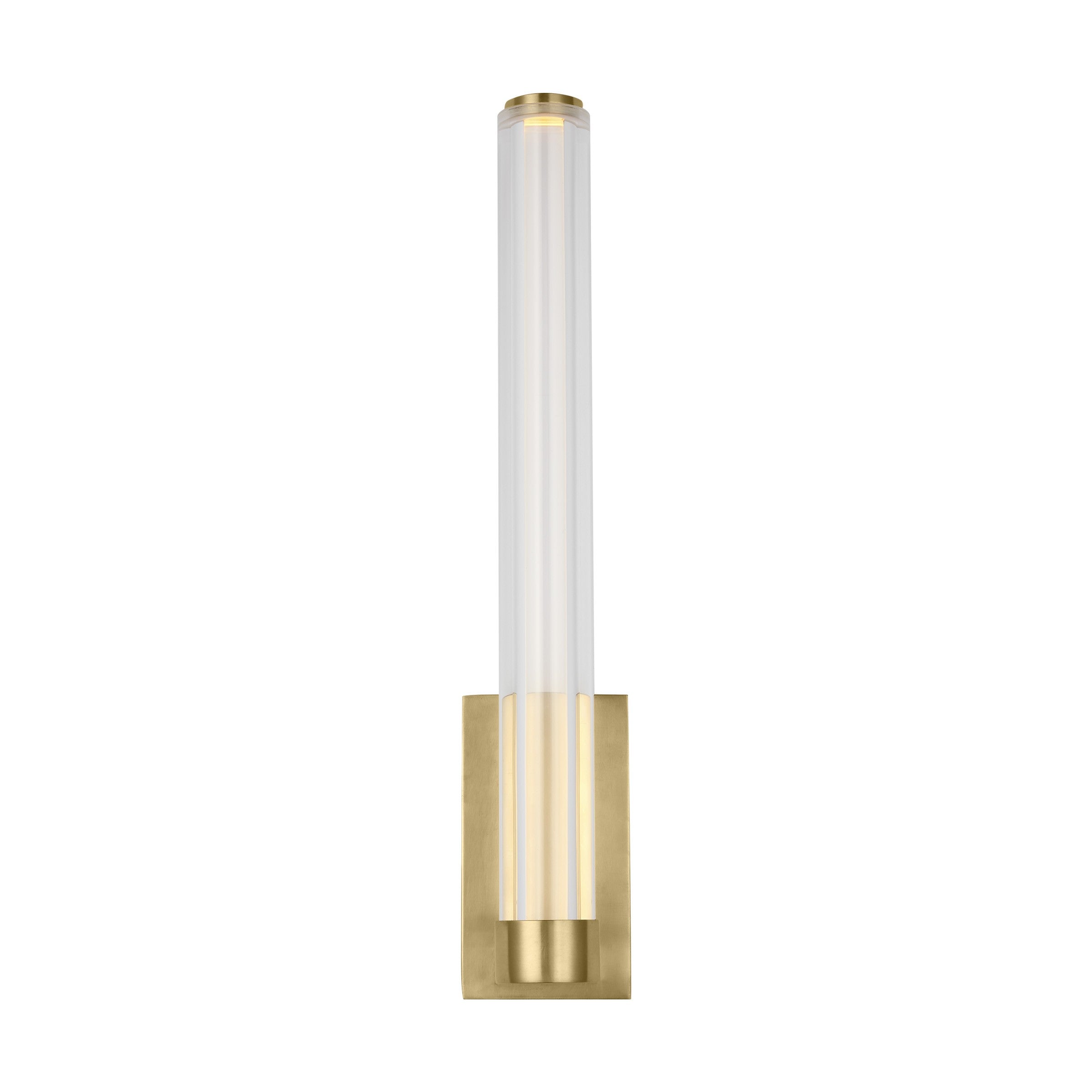 Visual Comfort Modern - SLWS84527HABCA - LED Wall Sconce - Reiya Round - Hand-Rubbed Antique Brass