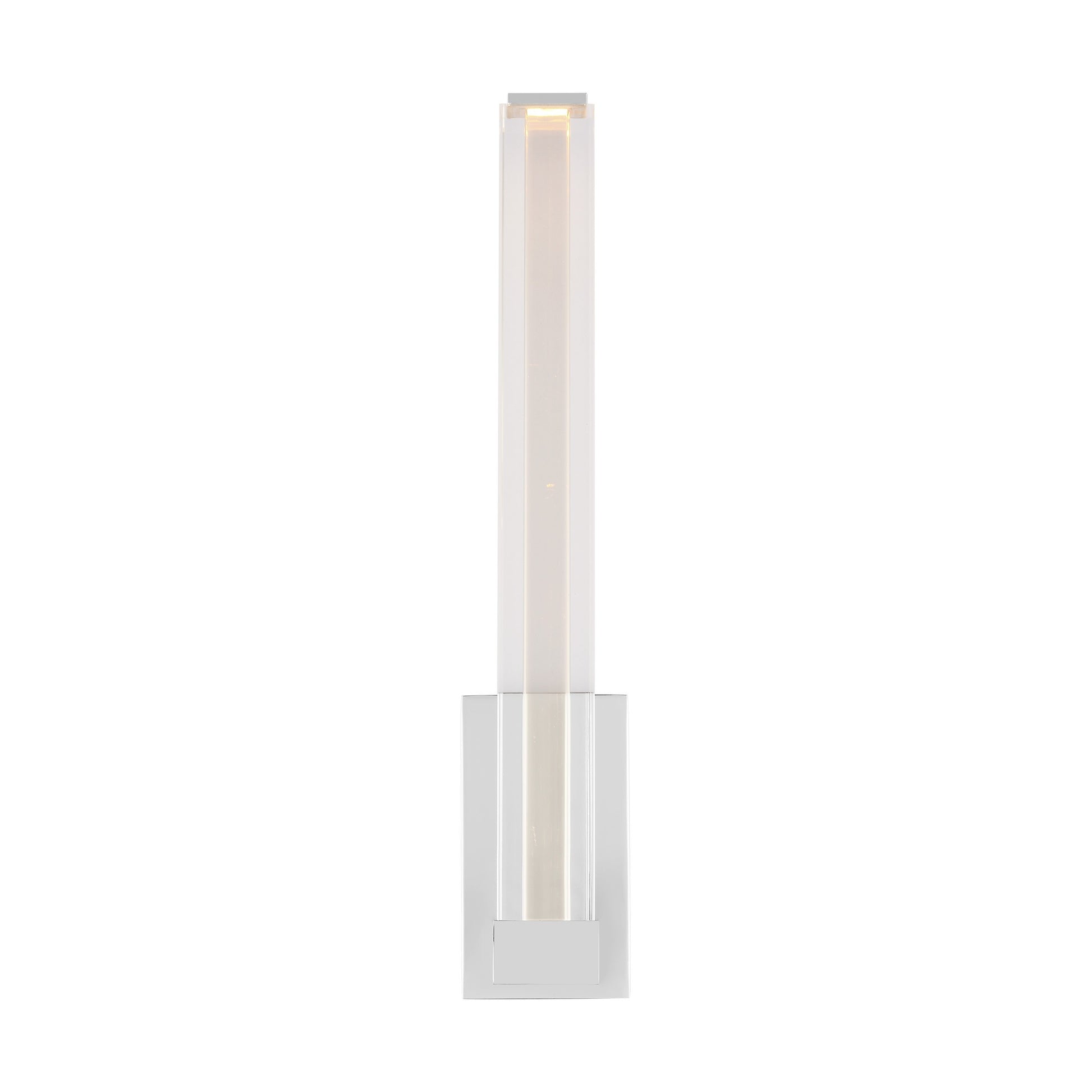 Visual Comfort Modern - SLWS84927CHCA - LED Wall Sconce - Reiya Square - Chrome