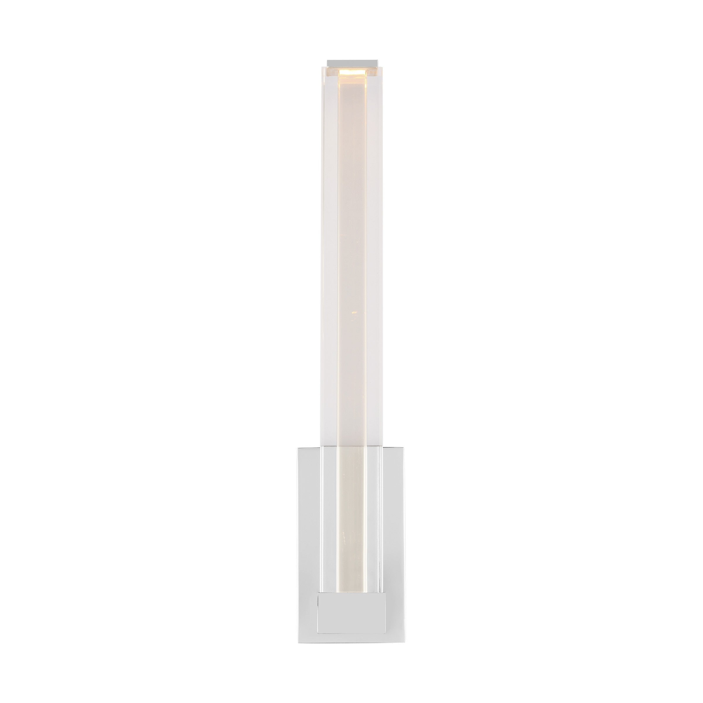 Visual Comfort Modern - SLWS84927CHCA - LED Wall Sconce - Reiya Square - Chrome