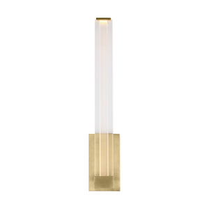 Visual Comfort Modern - SLWS84927HABCA - LED Wall Sconce - Reiya Square - Hand-Rubbed Antique Brass