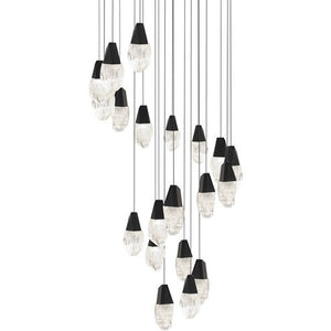 Schonbek Beyond - BPD20221O-BK - LED Pendant - Martini - Black