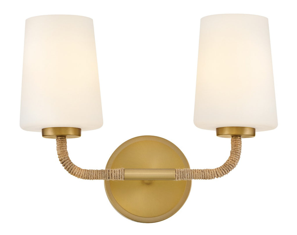 Lark - 853452LCB-NAT - LED Vanity - Kline - Lacquered Brass
