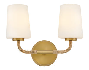 Lark - 853452LCB-NAT - LED Vanity - Kline - Lacquered Brass