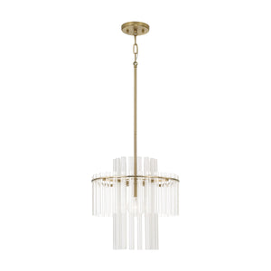 Capital Lighting - 358711AD - One Light Pendant - Blair - Aged Brass