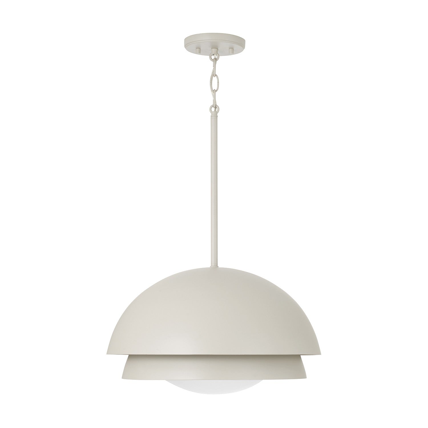 Capital Lighting - 359211TP - One Light Pendant - Jensen - Taupe