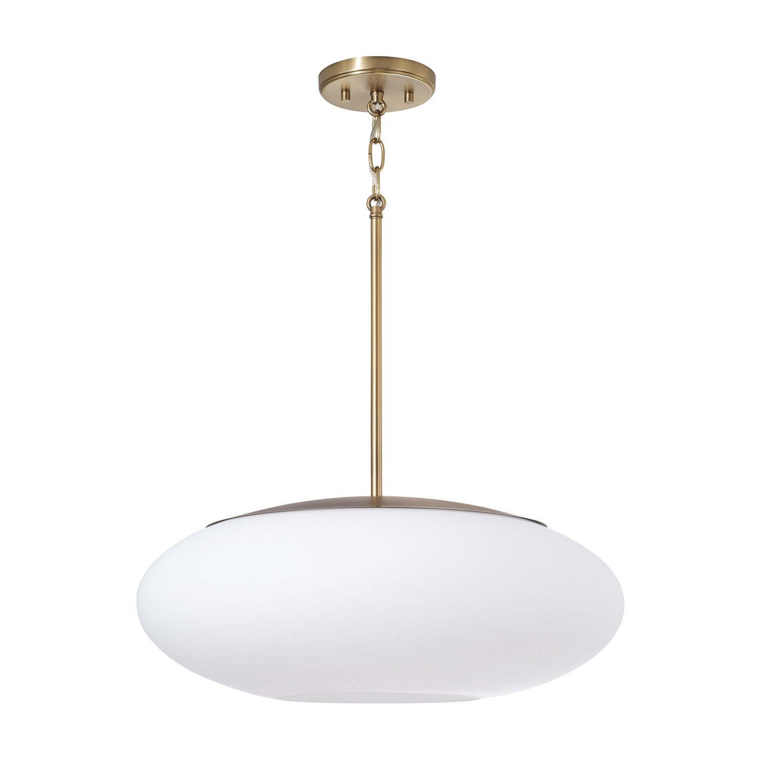 Capital Lighting - 360511AD - One Light Pendant - Soren - Aged Brass