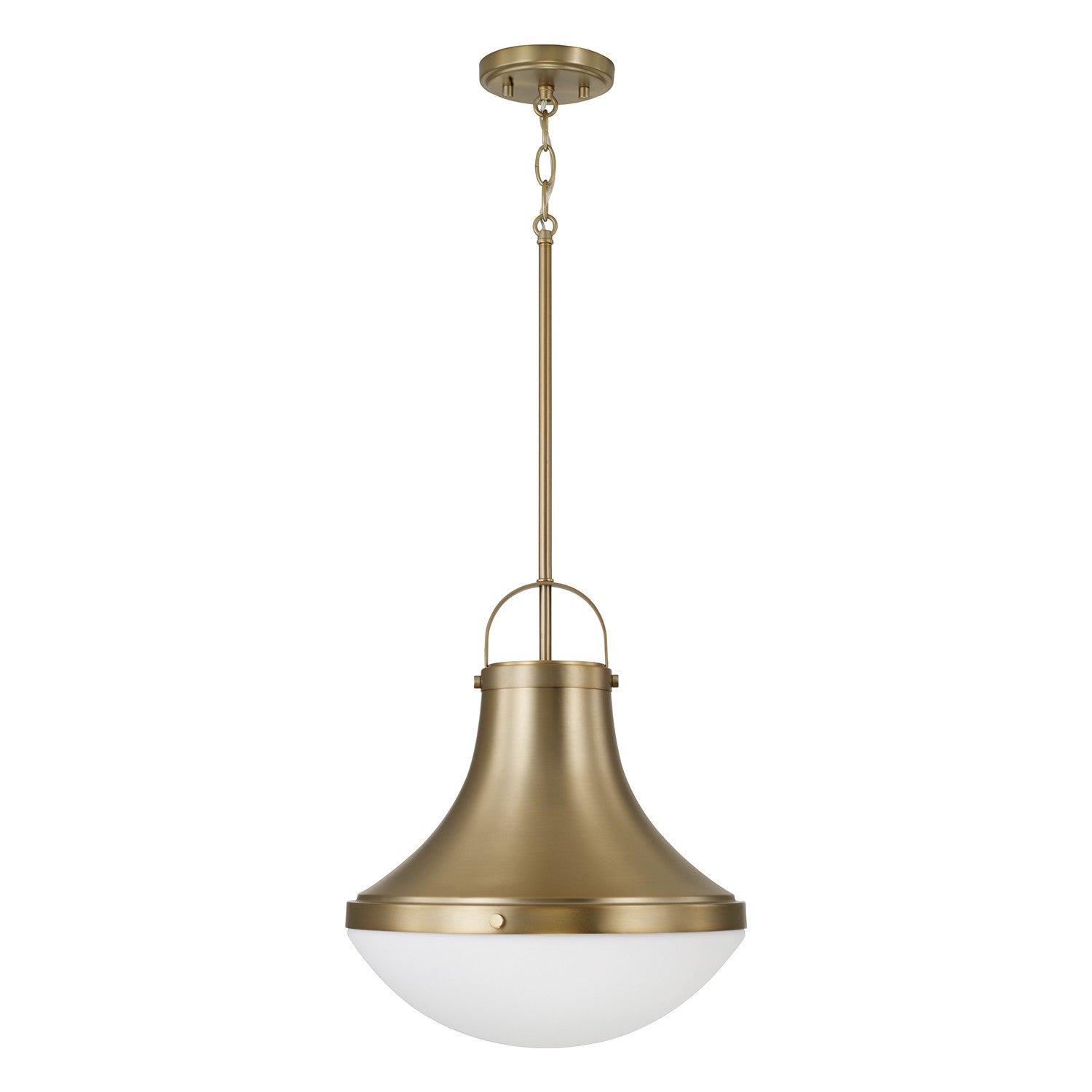 Capital Lighting - 361411AD - One Light Pendant - Arlo - Aged Brass