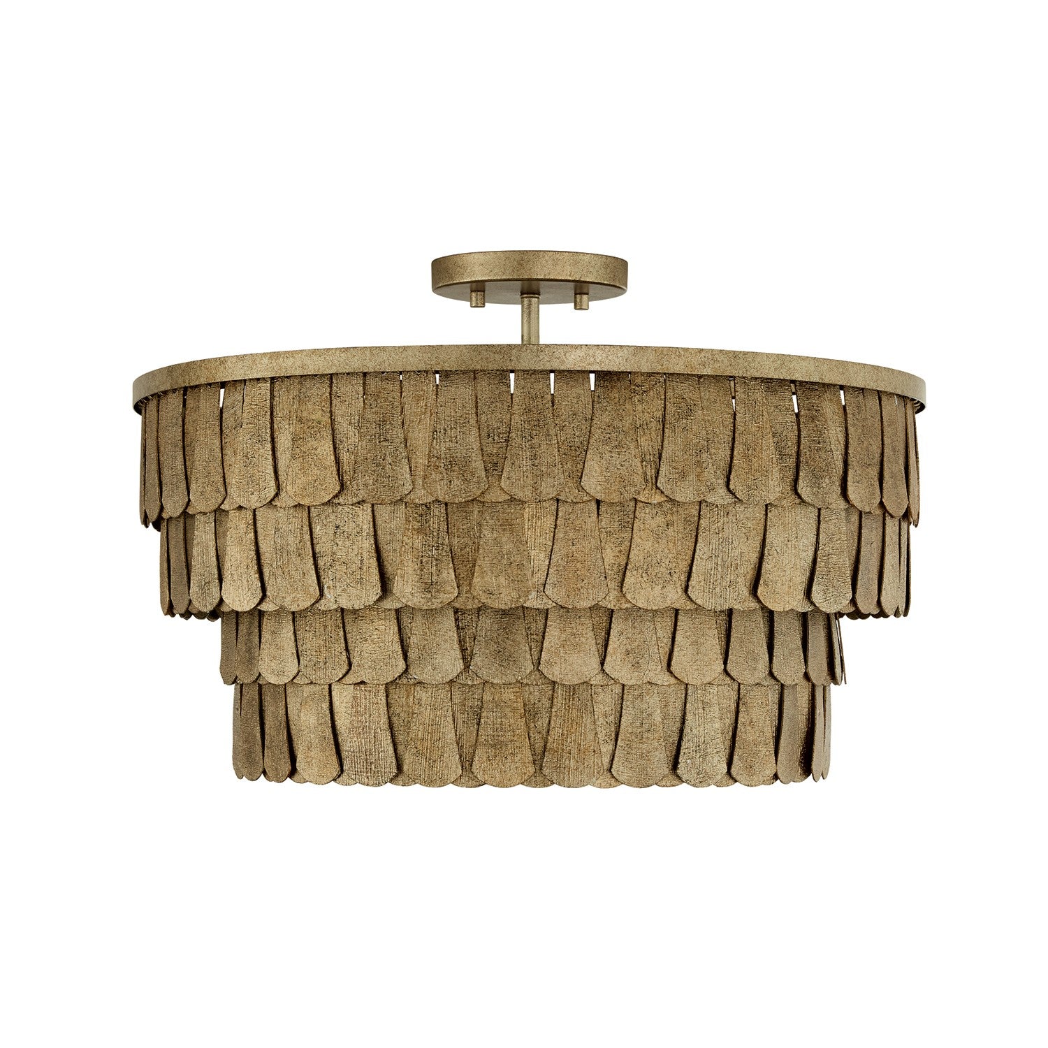 Capital Lighting - 361641AGO - Four Light Pendant - Arden - Ancestral Gold