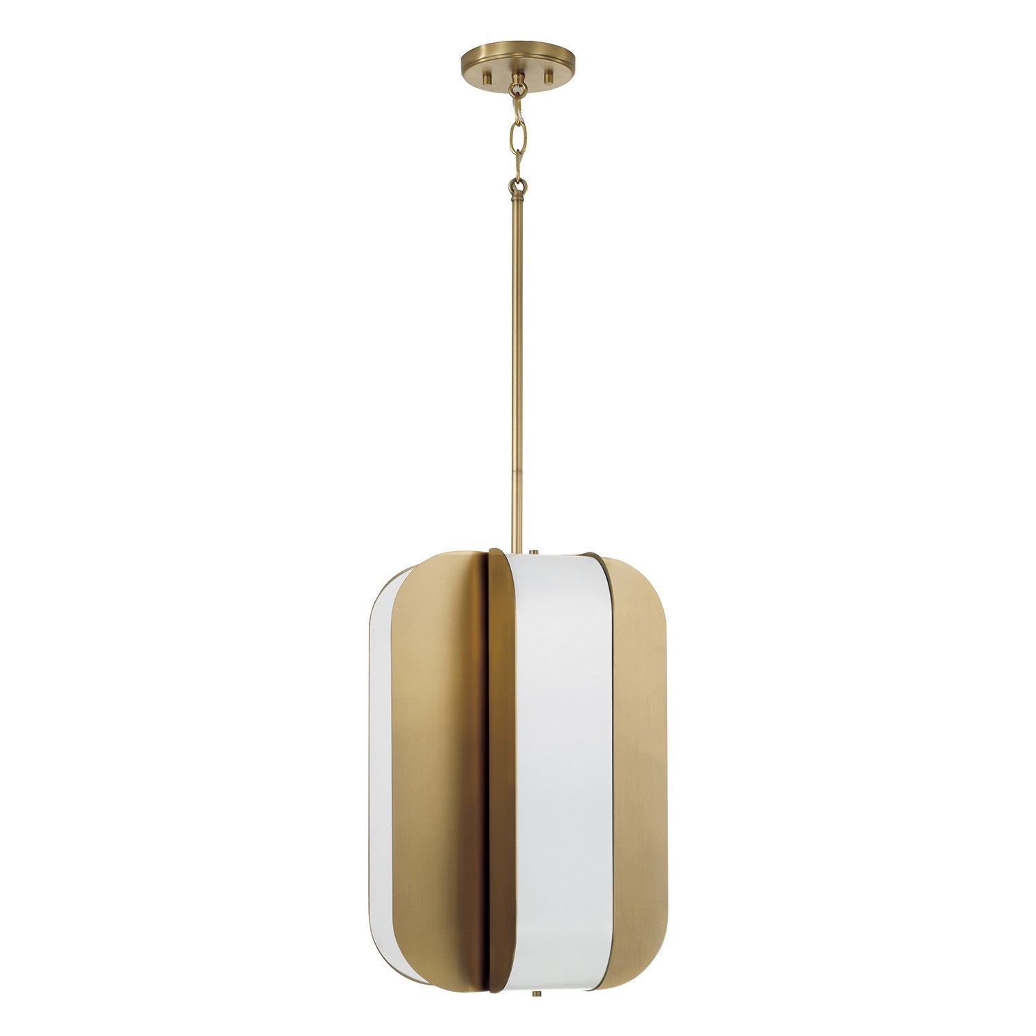 Capital Lighting - 361841AD - LED Pendant - Marcell - Aged Brass